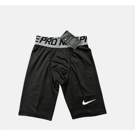 Nike PRO Men's Dri-Fit Compression Shorts Gym Running - Black / LARGE