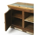 thumbnail image 2 of Butler Specialty Reverb Painted Rustic Entertainment Console In Brown, 2 of 5