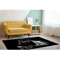 thumbnail image 4 of Trendy Rugs, Personalized Gifts Rug, Easy to Clean Rugs, Black Cat Rugs, Jaguar Rug, Animal Rug, Accent Rug, Living Room Rug, Loft Rug, 3.9'x5.9' - 120x180 cm, 4 of 8