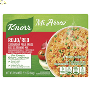Knorr Rojo Red Rice Seasoning Mix, 2.39 Oz 4 Count Packing May Vary