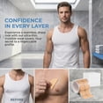 thumbnail image 2 of BlinkLLX 150 Pairs Men Adhesive Nipple Covers Running Anti Chafing Nip Tape Guards, 2 of 6