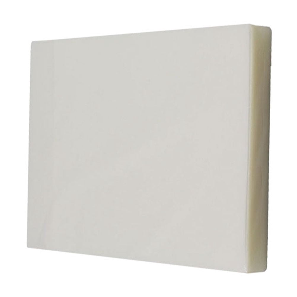 ELAYARD 100Pcs Photo Sealing Supplies White Fade Resistant Laminating Film for Home Office Use