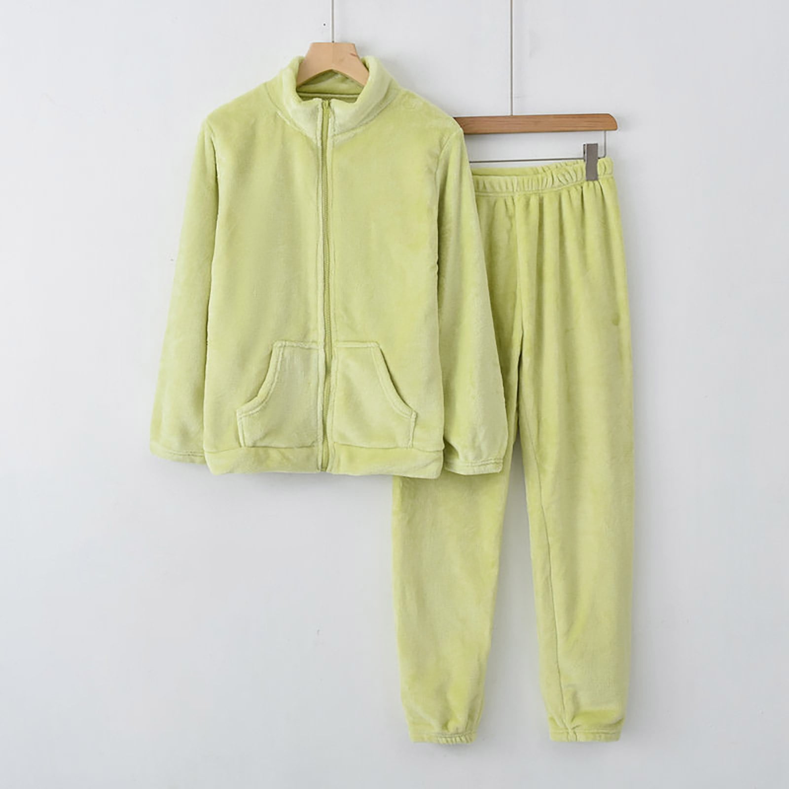 AherBiu Ensembles en Flanelle d'Hiver pour Femmes Vêtements de