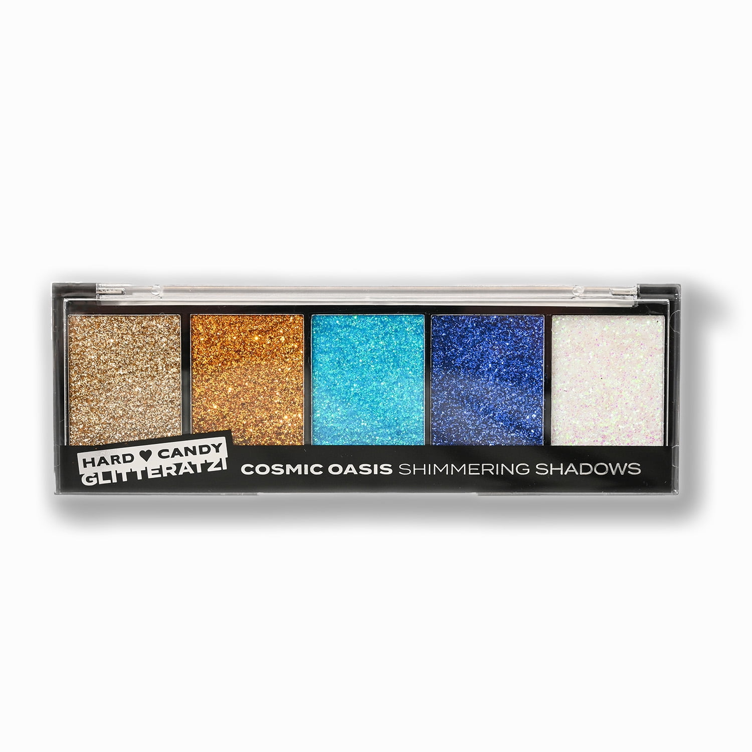 Hard Candy, Glitteratzi Shadow Palette, Cosmic Oasis, 5