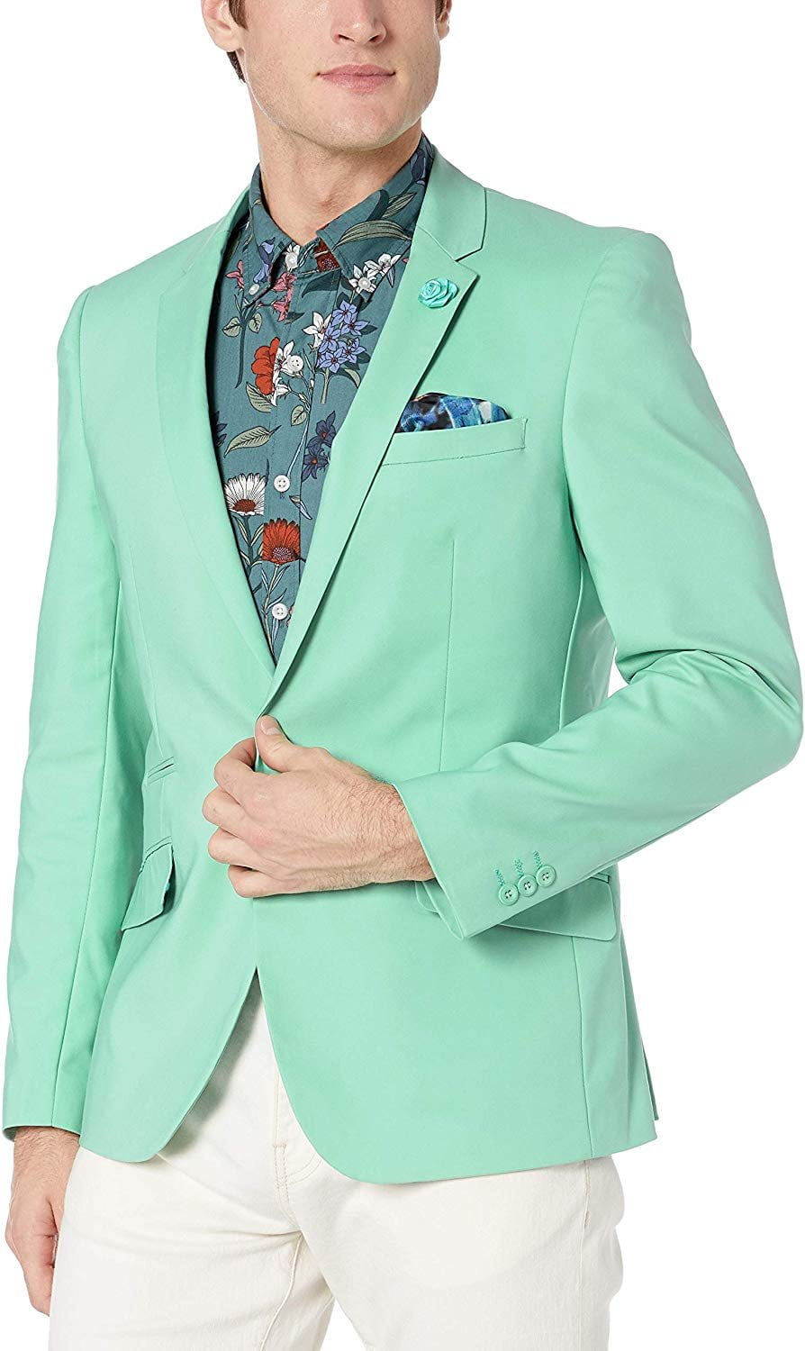 green sports blazer
