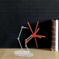 thumbnail image 4 of unbranded Action Figure Stand Plastic Doll Display Base Red 1 Set For Hobbyists, 4 of 8