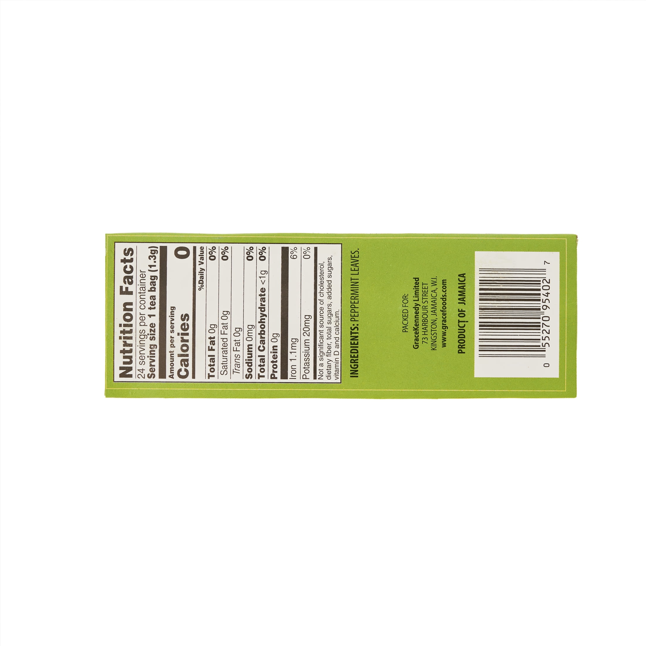 Grace Peppermint Tea, 24-Pack Box