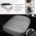 thumbnail image 3 of TIANLAIMEI Car Seat Cover Front Bottom Cover Full Surround Leather Cushion Pad Mat Protector, 3 of 7