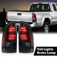thumbnail image 2 of PIT66 LED Tube Tail Lights Lamps Fit For 05-15 Toyota Tacoma LH+RH Side Black/Smoked, 2 of 9
