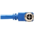 thumbnail image 3 of Tripp Lite Ethernet Cable Shielded M12 XCode Cat6a M12 Right-Angle RJ45 5M - 16.40 ft Category 6a Network Cable for Network Device, Controller, Switch, Security Device, Surveillance Camera, VoIP De..., 3 of 5