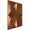 thumbnail image 2 of 19 5/8"W x 19 5/8"H Asher EnduraWall Decorative 3D Wall Panel, Bright Coat Copper (Covers 2.67 Sq. Ft.), 2 of 6