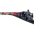 thumbnail image 1 of Tren eléctrico a pilas con maqueta de tren, kit de tren para cumpleaños Vapor negro, 1 of 4