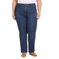 thumbnail image 6 of Terra & Sky Women's Plus Size High Waisted Bootcut Jeans, 32" Inseam, 6 of 14