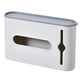 thumbnail image 1 of Caja de almacenamiento de bolsas de basura Dispensador de bolsas de basura Soporte de bolsa de plástico autoadhesivo para montaje en pared, 1 of 8