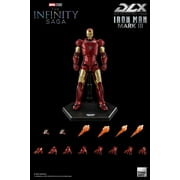 THREEZERO - Marvel Infinity Saga Iron Man Mark 3 Dlx 1/12 Scale Action Figure (Net), Threezero, Gifts
