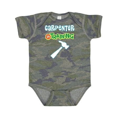 

Inktastic Carpenter in Training Gift Baby Boy or Baby Girl Bodysuit