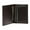 Black, variant on Men's 100% Leather Micro Sleeve, Slim Card & Cash Holder Bifold Wallet - Multi Color Options