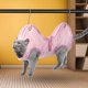 thumbnail image 3 of Ayudante de hamaca para aseo de perros y gatos, soporte para perros, hamaca duradera transpirable para mascotas para baño, aseo, lavado, corte de uñas rosa Colco Hamaca de aseo, 3 of 8