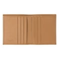 thumbnail image 4 of Prada Caramel Saffiano Leather Silver Triangle Logo Bifold Card Holder Wallet, 4 of 6