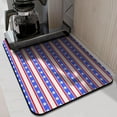 thumbnail image 2 of Abstract Coffee Maker Mat Multi-Functional Absorbent Mat with Non-Slip Base (Patterned Fabric), 2 of 5