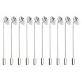 thumbnail image 1 of 10pcs creativo broche de bricolaje accesorios largos pines hat pins broche accesorios, 1 of 5