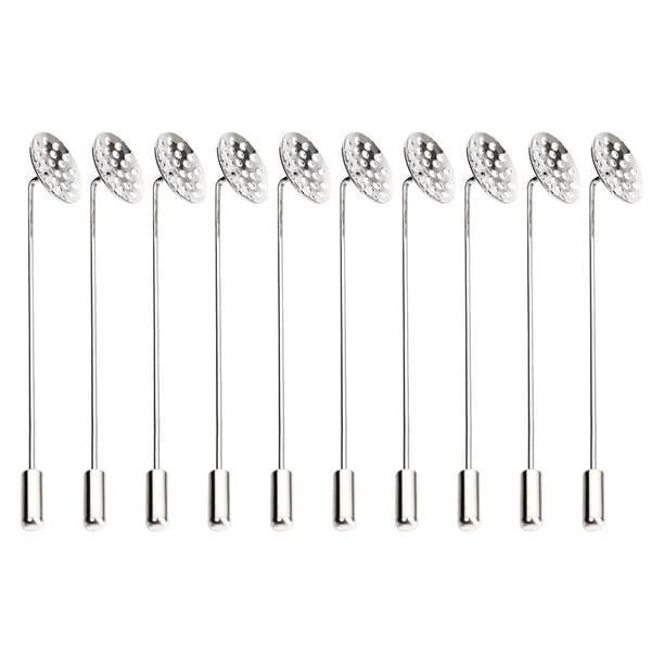 10pcs creativo broche de bricolaje accesorios largos pines hat pins broche accesorios