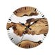 thumbnail image 5 of Reloj de pared decorativo para el hogar, estilo rústico, silencioso, redondo, para casa de campo Estilo A, 5 of 9