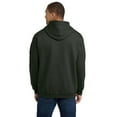 thumbnail image 6 of Gildan Pocket Sweatshirt, Men's DryBlend Long Sleeve Hooded Sweater, Classic Fleece Hoodie, Forest, XL, 6 of 6