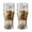 Clear Highland Cow, variant on 250th Anniversary Whiskey Glass Set of 2, 7.78 fl oz Patriotic independence Day Drinking Glasses, 4th of July Glass Juice Cups Whiskey Cup for Women Sister Friend Party