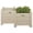 White, variant on Esschert Design Square Planters, Set of 2, White