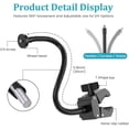 thumbnail image 6 of COOLFLY 2.5K Smart Bird Feeder Camera with Solar Panel & Gooseneck Mount, AI Bird Identification, Wireless Outdoor Bird Watching Camera, 6 of 7