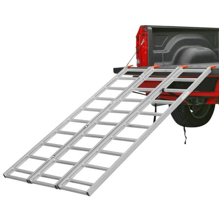 atv ramp aluminum fold loading truck tri ramps width tf discountramps widow load trifold