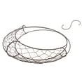 thumbnail image 5 of Rustic Iron Wire Wreath Frame, Planter, Iron Hanging Planter, Plant Holder (Plants Are Not Included) , Moon Shape Size, 5 of 6