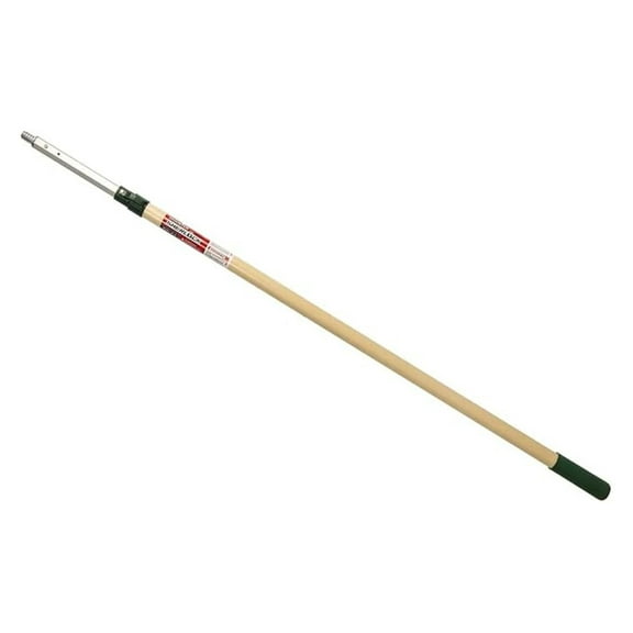 Brush SR055 Sherlock Extension Pole 4-8 ft - Adjustable Painting Pole, Lightweight Reach Tool - Beige/Green