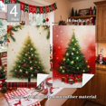 Yardlyne Tea Towels Christmas, A christmas tree on a red plaid ...