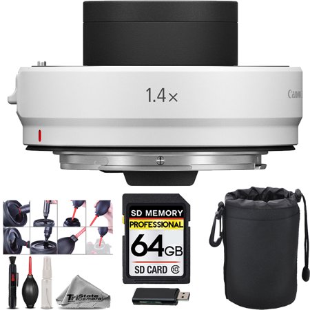 Canon Extender RF 1.4x + Lens Pouch + Cleaning Kit + Card Reader + 64GB- Kit