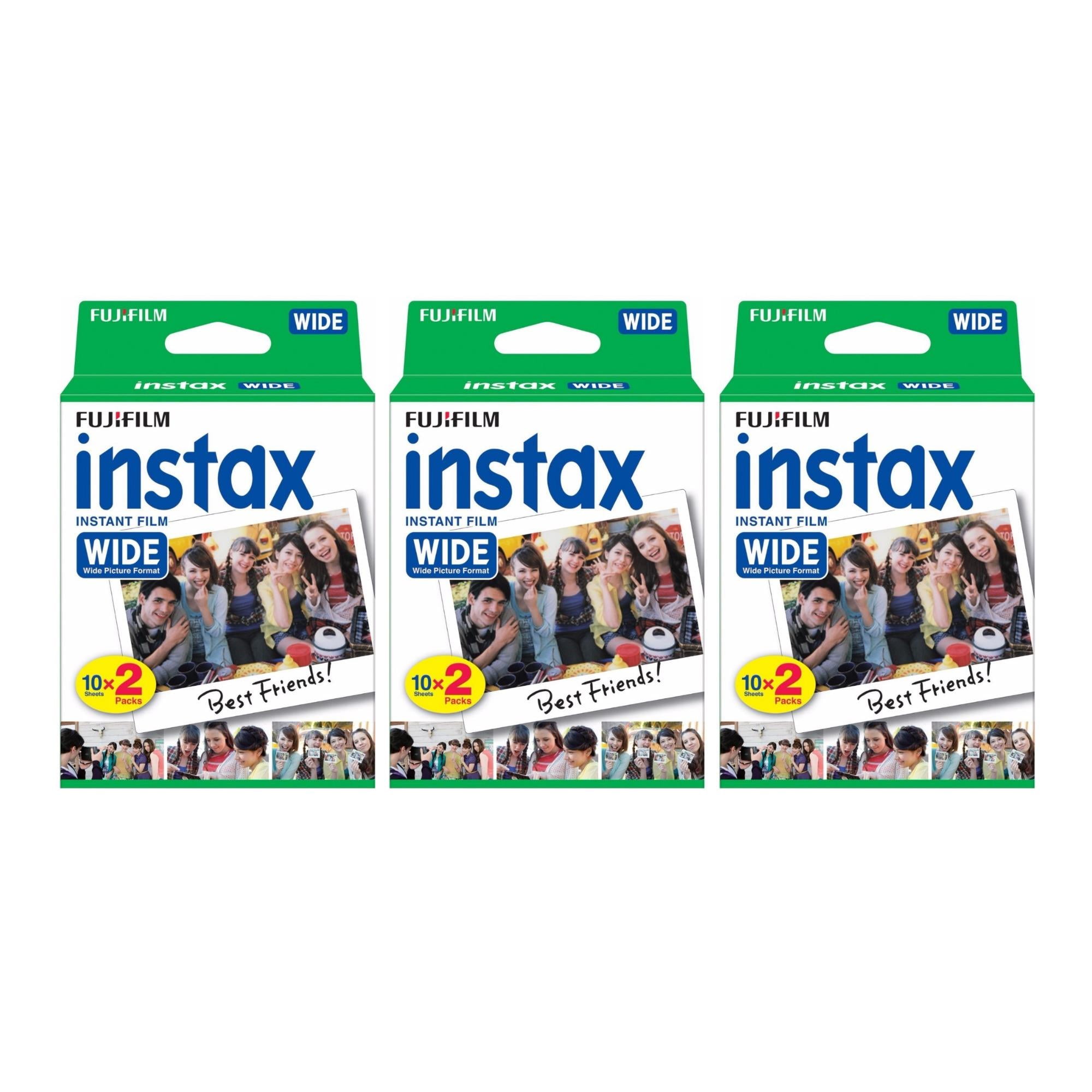 Fujifilm Instax Wide Film for Fuji Instax Wide Camera and Printer ...