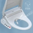thumbnail image 2 of R&T V2601 Electric Bidet Seat for Elongate Toilet, Heated Seat, Warm Dry and Water, Self-Cleaning Nozzle, Night Light, 2 of 14