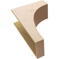 thumbnail image 6 of 12"W x 24"D x 36"H Classic Huntington Rough Cedar Woodgrain TimberThane Corbel, Primed Tan, 6 of 6
