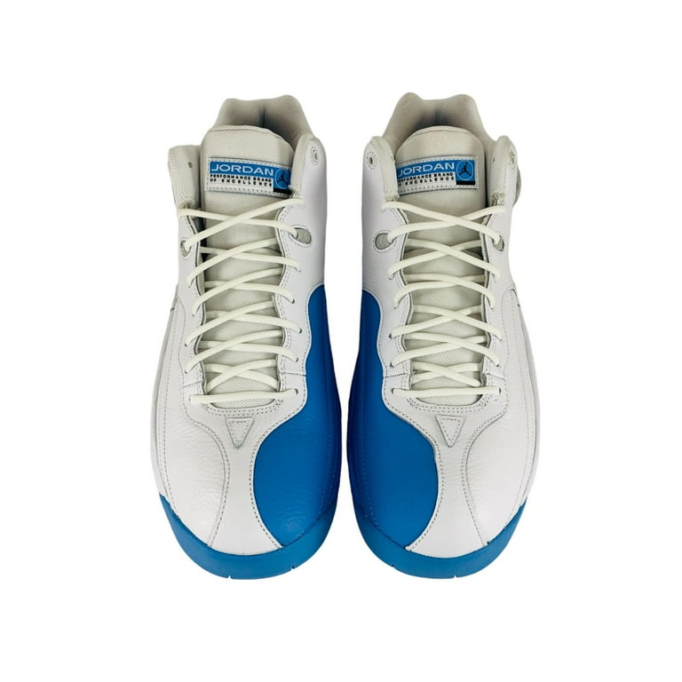 Jordan Jumpman Team 1 White Blue Sneakers New Men s Basketball Shoes FV3928 101 Men s U.S. Shoe Size 11 Walmart