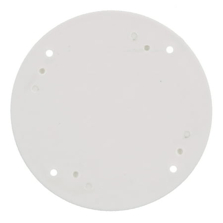 - Seachoice 39601 Mounted Boat Plate Cover, Arctic White Finish, up to 4 Inches