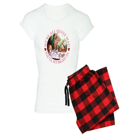 

CafePress - We re All Quite Mad - Women s Light Pajamas