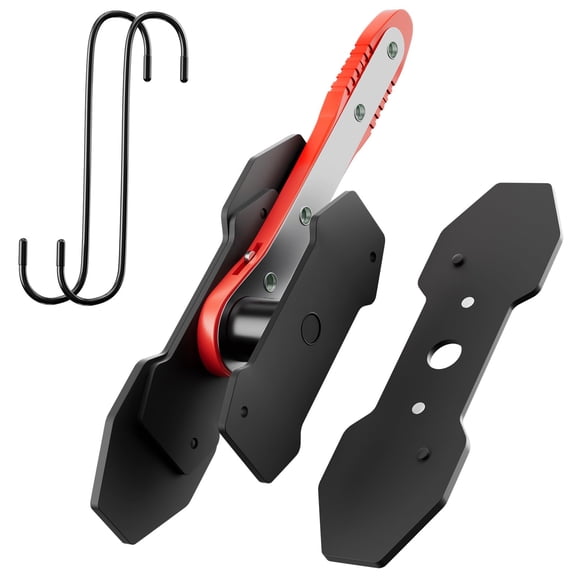 DKLYHW Brake Caliper Press Tool, Caliper Piston Compressor Tool with Additional 2Pcs Steel Plates and 2 Hooks