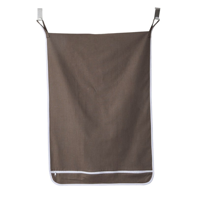 Hanging Laundry Hamper Bag Hanging Bag for Laundry Over The Door Laundry Hamper Hanging Laundry Basket(With 2 Stainless Steel Hooks and 2 Suction Cup Hooks)