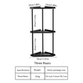 thumbnail image 2 of Two Tier Vanity Organizer and Bathroom Counter Shelf for Kitchen Dresser Metal Storage Tray Corner Shelf -Purpose Rack Durable Countertop Organizer for Home Use, 2 of 7