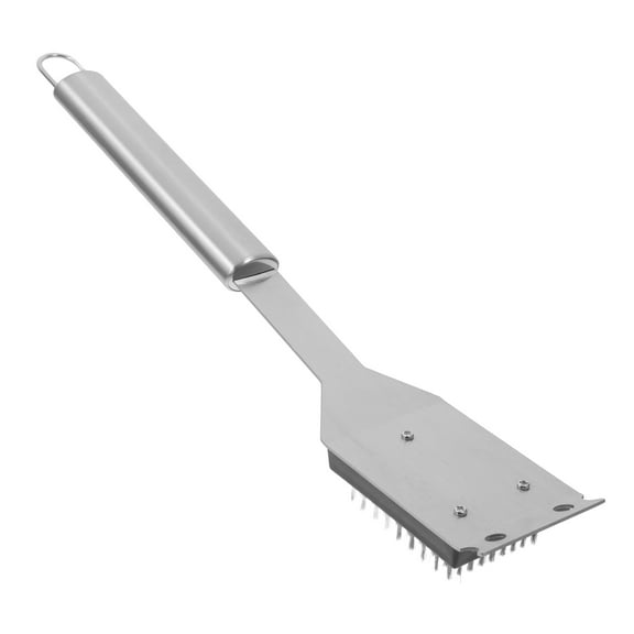 unbranded  BBQ Cleaning Brush Grill Basket Oven Grills Scrubber Silver