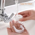 thumbnail image 4 of Amdohai Toothpaste Dispenser, Automatic Squeezer Toothpaste Dispenser for Kids and Adults,Wall Mount for Family Shower Bathroom Toothpaste Squeezer, Easy to Install,White, 4 of 6