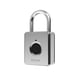 thumbnail image 2 of Teissuly Clearance Fingerprint Padlock, Smart Keyless Lock,Locker Lock, Biometric Metal Keyless Thumbprint Lock, Water Proof, USB Rechargeable,For Locker, Backpack, Suitcase(Silver, ) Teissuly WER2023081500739, 2 of 6
