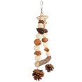 thumbnail image 4 of Parrots Swing Toys, Pet Bird Swing Intellectual Development Pine Cones Easy To Install Logs Wooden  For Parakeet L, 4 of 8