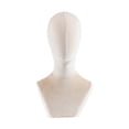 thumbnail image 4 of Modelo de maniquí Modelo de almacenamiento Rack de almacenamiento Herramienta de estilización de belleza Manikin Wig Pantall Stand For Spa Retail Fondo beige cuadrado, 4 of 8